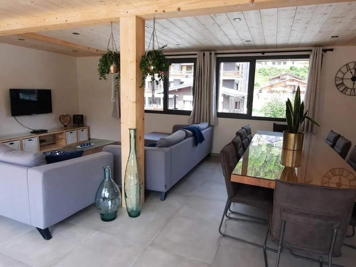 Chalet Luxueux Aux Gets Avec Jacuzzi, Proche Des Pistes Et Du Centre, Ideal Familles Et Groupes - Fr-1-671-122 莱热 公寓